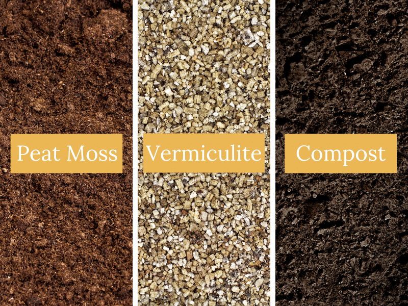 a best soil mixture for a square foot garden planting